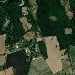 Vue de Camping municipal de la Lande