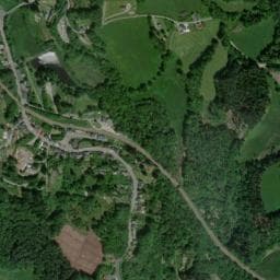 Vue de Camping municipal de Lacelle