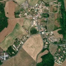 Vue de Aire de camping-car à Torsac