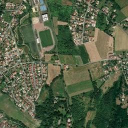 Vue de Aire de stationnement Chasse-Sur-Rhône