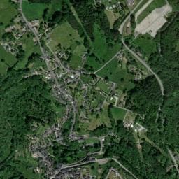 Vue de Aire d'accueil de camping-cars de Treignac
