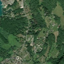 Vue de Camping GCU d'Aiguebelette -le-Lac