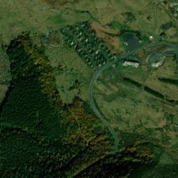 Vue de Abri de l'aire de bivouac de Chastreix