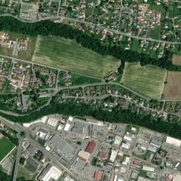 Vue de Station vidange camping car hyper U