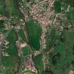Vue de Aire de camping-cars de Saint-Anthème