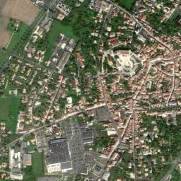 Vue de Aire de camping-car à Salles-de-Barbezieux