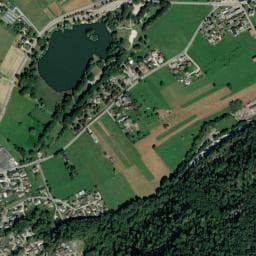Vue de Aire de camping-car à Villaroux