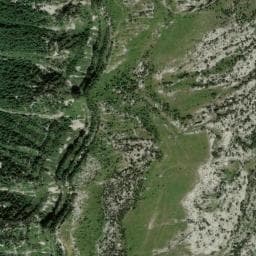 Vue de Captage sous la source du Pinet