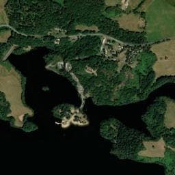 Vue de Camping municipal Les bruyères