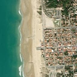 Vue de Aire Vendays-Montalivet, Océan