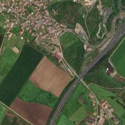 Vue de Aire de camping-car à Chambezon