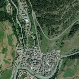 Vue de Aire de camping-car à Val-Cenis