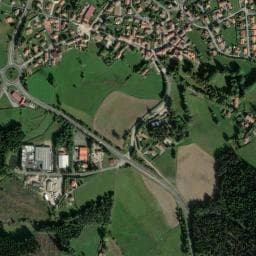 Vue de Aire de camping-car à Saint-Victor-Malescours