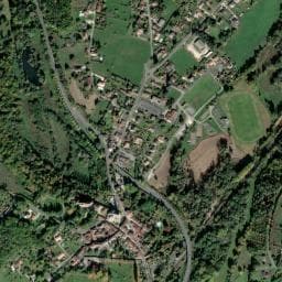 Vue de Aire de camping-car à Château-l'Évêque