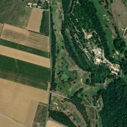 Vue de Camping du Domaine de Senaud
