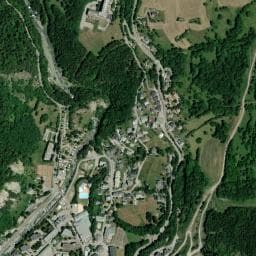 Vue de Aire de camping-car à Valloire