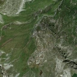 Vue de Cabane du Plan des eaux d'Etache