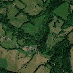 Vue de Bivouac autorisé avec ruisseau