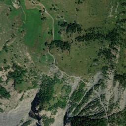Vue de Aire de repos à Le Bourg-d'Oisans