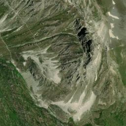 Vue de Petit abri en pierres des Routières