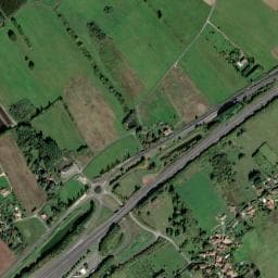 Vue de Aire du Péage de Mussidan Est