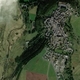 Vue de Aire de camping-car à Fay-sur-Lignon