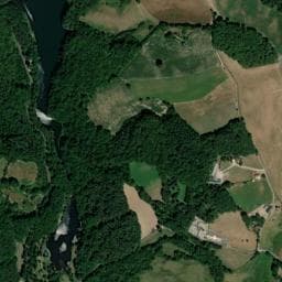 Vue de Camping de Comiac - Lac des Vergnes