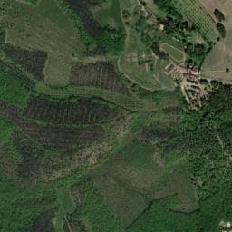 Vue de Aire de stationnement des Jardins du Manoir d'Eyrignac