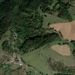 Vue de Camping naturiste La Taillade