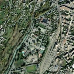 Vue de Aire de camping-car à Puy-Saint-Pierre