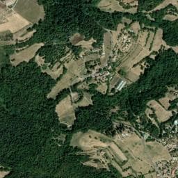 Vue de Camping municipal Le Chabrioux