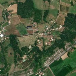 Vue de Camping à la ferme La Carral