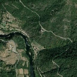 Vue de Camping à Les Ollières-sur-Eyrieux