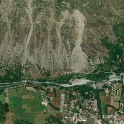 Vue de Aire naturelle de camping Les Prés Ronds