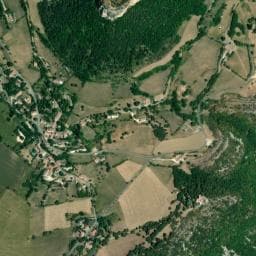 Vue de Aire de camping-car à Plan-de-Baix