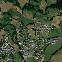 Vue de Aire de camping-car à Argences en Aubrac
