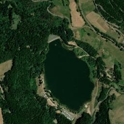 Vue de Aire de camping-cars Coucouron
