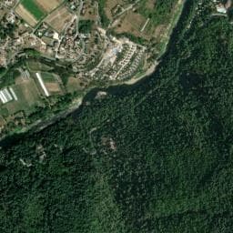 Vue de Eyrieux Camping