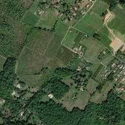 Vue de Aire de camping-cars du Château du Garde
