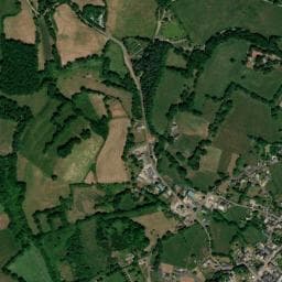 Vue de Aire de camping-car à Lacroix-Barrez
