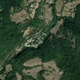 Vue de Camping Cœur d'Ardèche