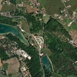 Vue de Aire de camping-car à Milhac
