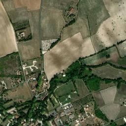 Vue de Issigeac - aire de camping-car
