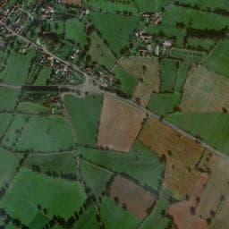 Vue de Aire Naturelle des Pèlerins de Saint Jacques de Compostelle