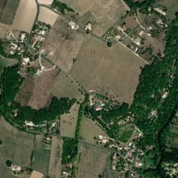 Vue de Aire Camping-Car Eymet