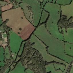 Vue de Aire pour Camping-Car à la Ferme Auberge d'Esparnol