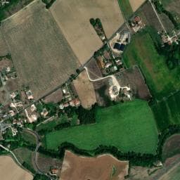 Vue de Aire de camping-cars de la ville de La Sauvetat-du-Dropt