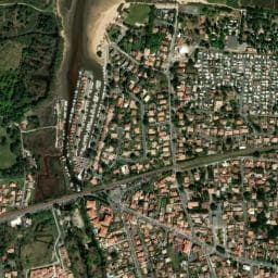 Vue de Camping municipal de Verdalle
