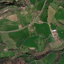 Vue de Aire pour camping-cars de Montmurat