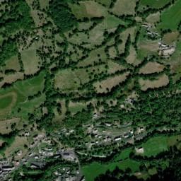 Vue de Aire de camping-car à Prades-d'Aubrac